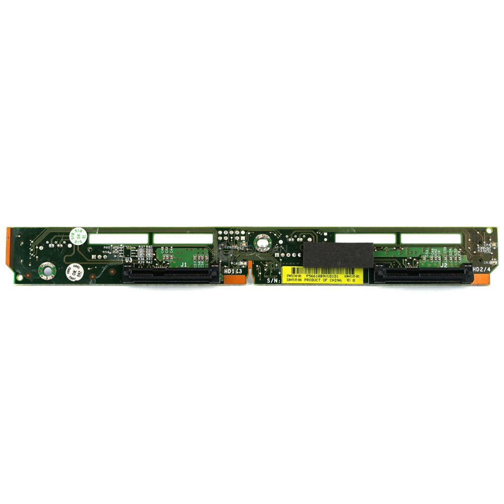 452340-001 HP  LEFT BACKPLANE BOARD 2BAY 3.5 SAS SATA FOR DL160 DL165 G5 445185-001