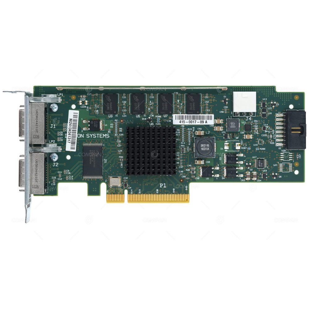 415-0017-09 EMC DUAL PORT 10GB PCIE INFINIBAND ADAPTER FOR ISILON SYSTEMS LOW PROFILE