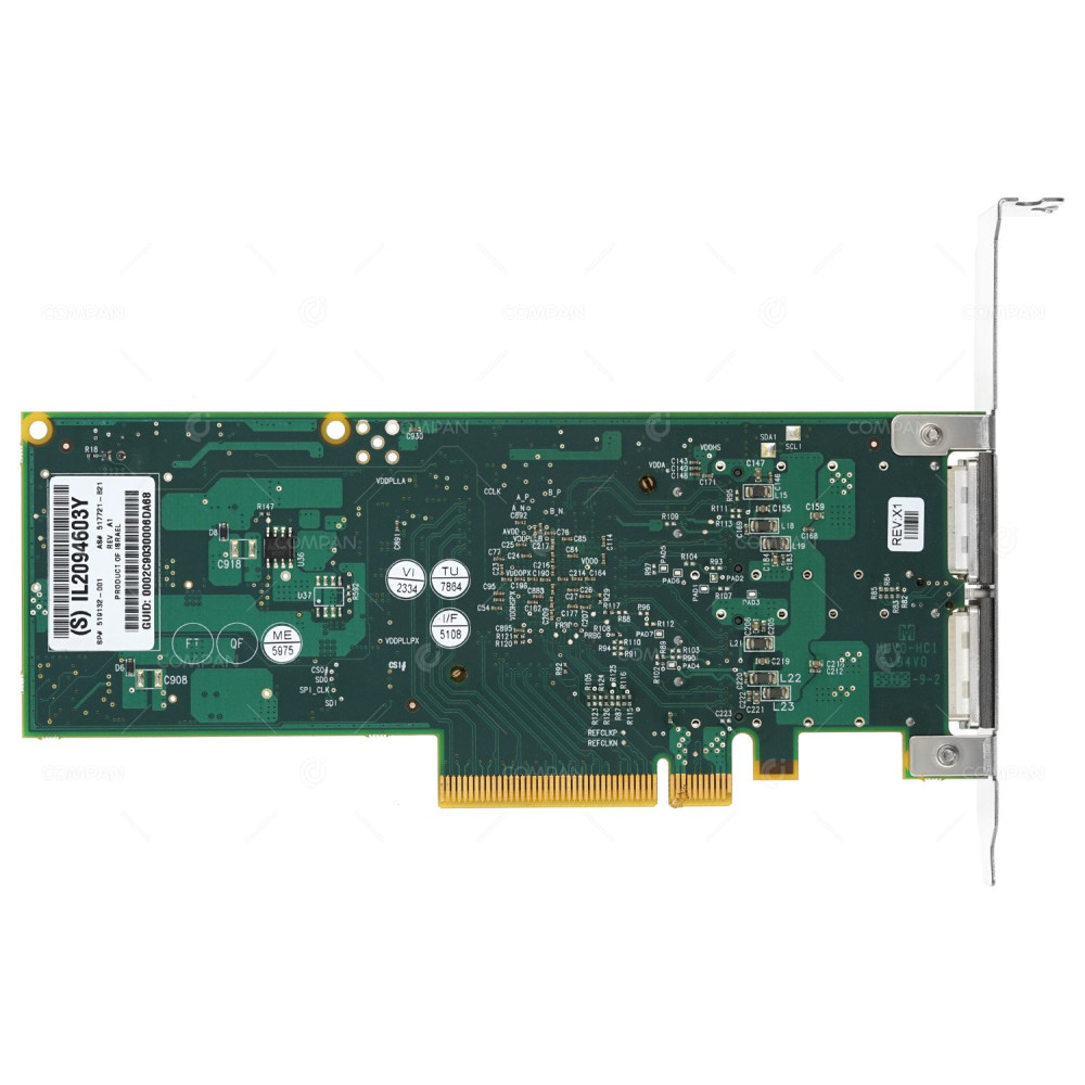 519132-001 HP INFINIBAND 4X QDR PCI-E DUAL PORT HBA