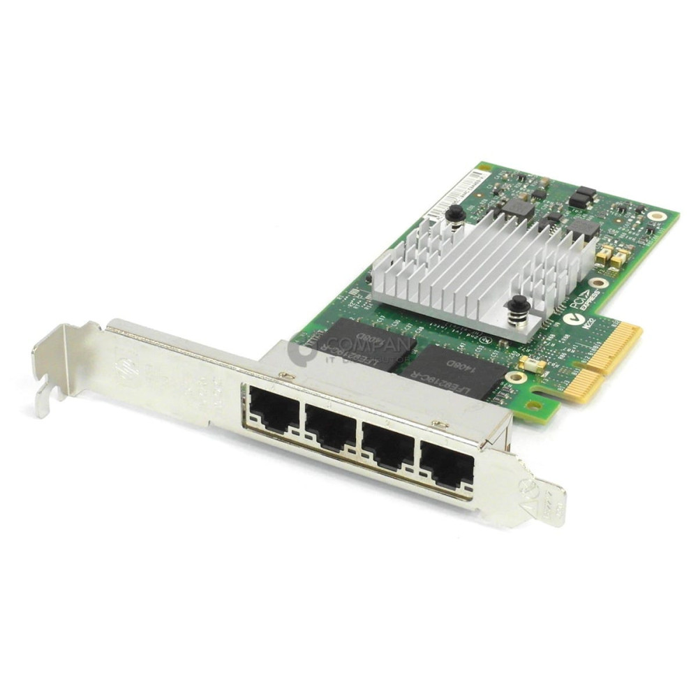 593743-001 HP NC365T QUAD PORT 1GB RJ-45 ETHERNET ADAPTER FOR DL980 G7