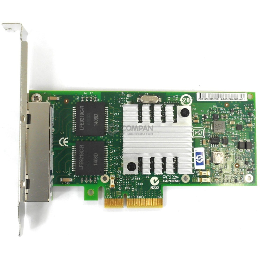 593743-001 HP NC365T QUAD PORT GIGABIT ETHERNET ADAPTER