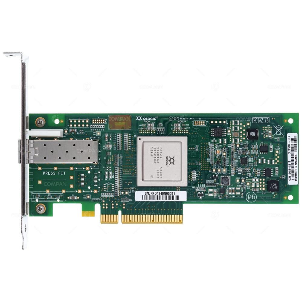 5VR2M DELL QLOGIC QLE2560L SINGLE PORT 8GB FC ADAPTER