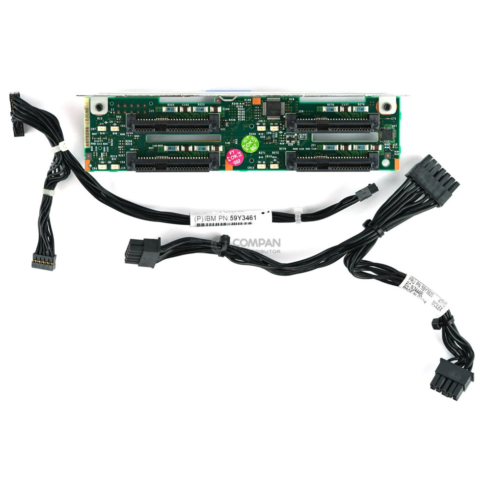 59Y3915 IBM BACKPLANE 4BAY 2.5 SFF FOR X3550 M3 81Y6699, 69Y4574