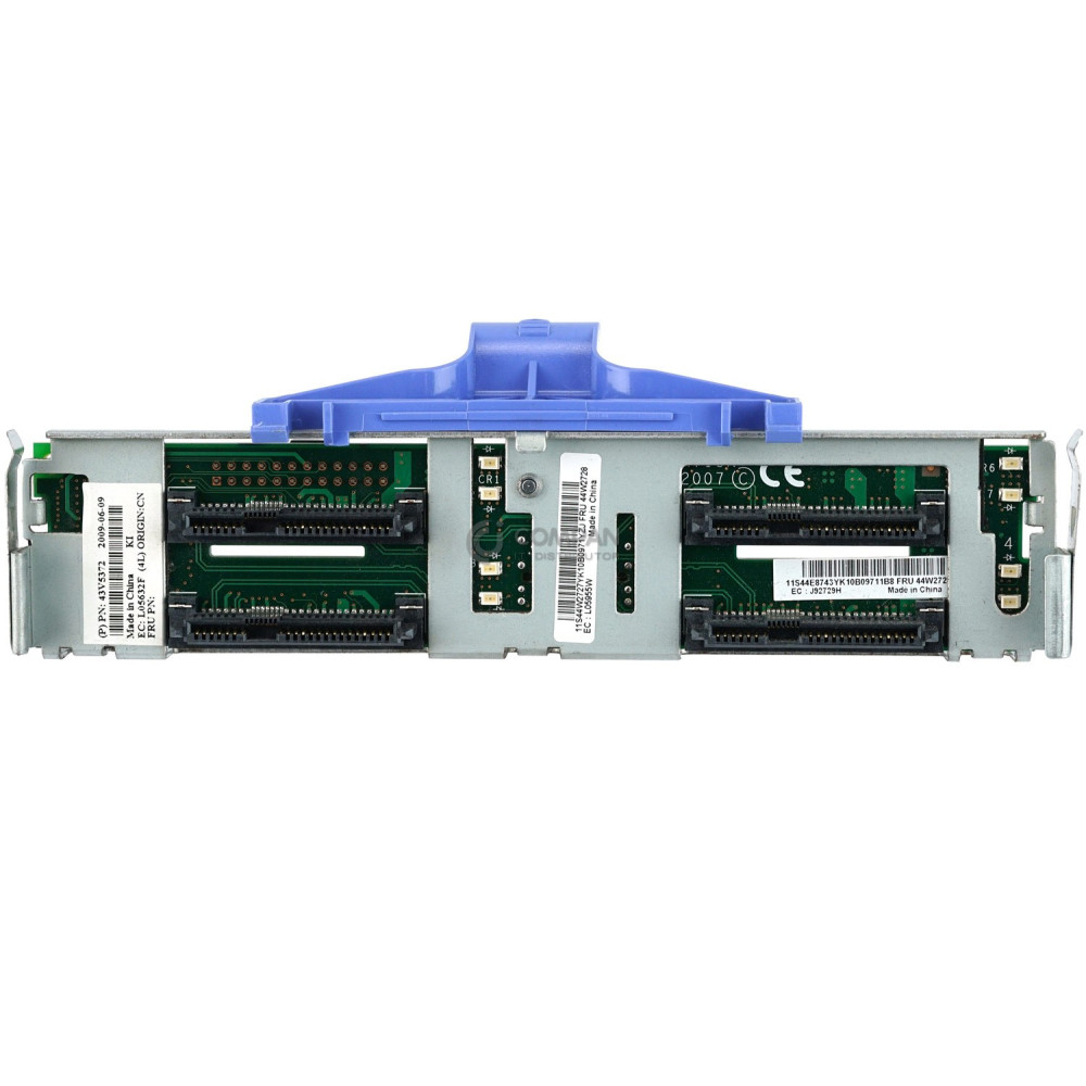 44W2728 IBM BACKPLANE 4BAY 2.5 SFF SAS SATA FOR X3850 M2 43V5372, 44W2727