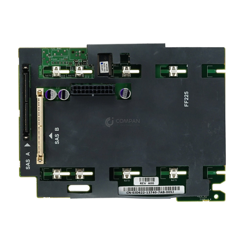 JD622 DELL 8-BAY SAS 2.5" SFF BACKPLANE FOR DELL POWEREDGE 6850