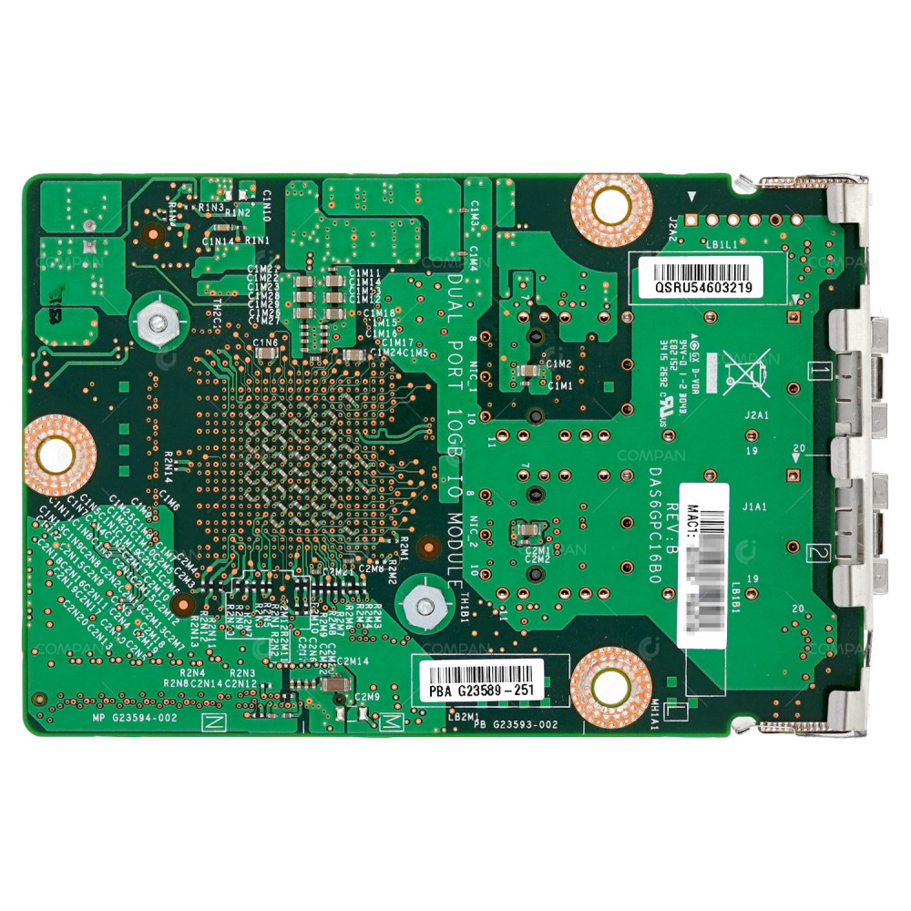 G23589-251 INTEL DUAL PORT 10GB I/O MODULE