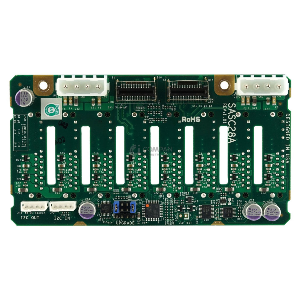 SASC28A SUPERMICRO 8X SAS 2.5 SFF BACKPLANE -