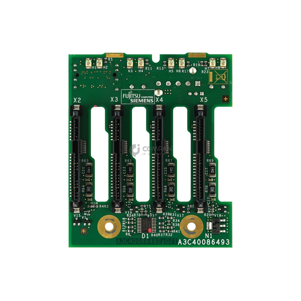 A3C40086493 FUJITSU BACKPLANE SAS 4BAY2.5 FOR TX200 S4 TX1320 M1 A3C40086492
