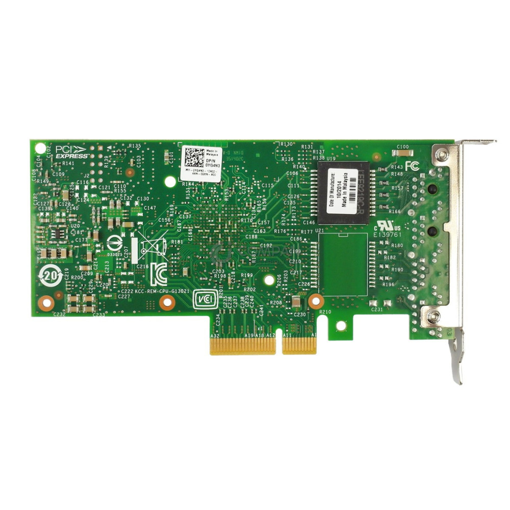 YG4N3 DELL I350-T2 2P GIGABIT ETHERNET PCI-E NETWORK ADAPTER LOW PROFILE
