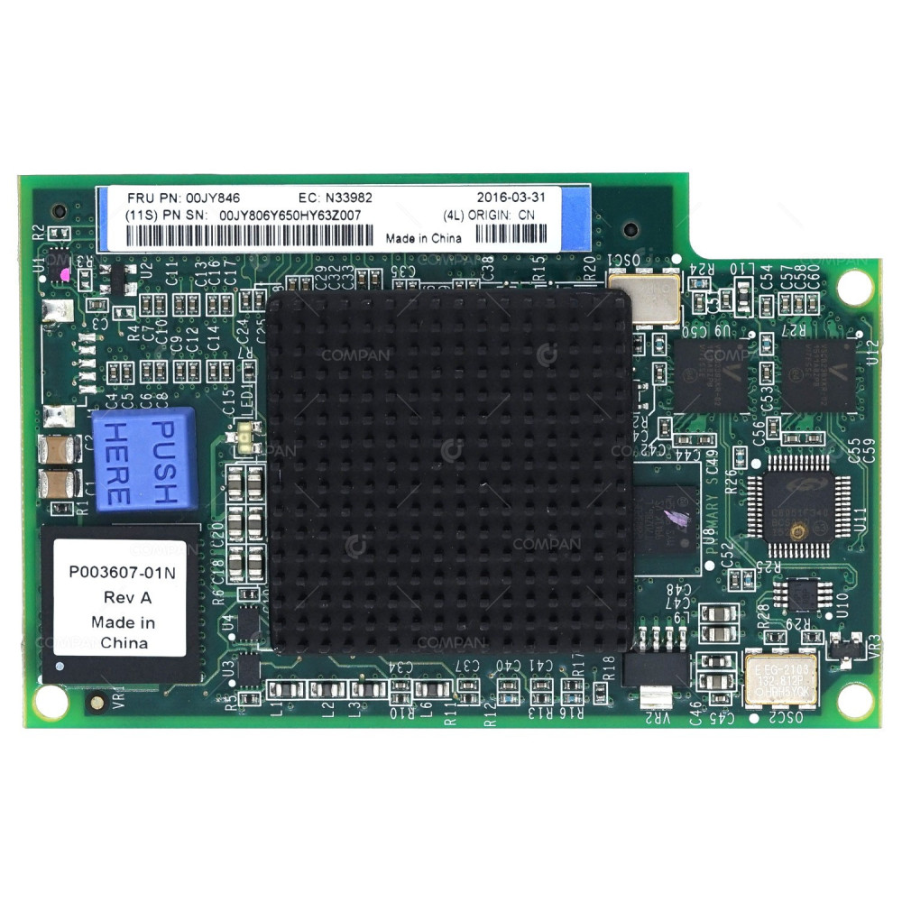 00JY846 IBM BLADECENTER EMULEX 8GB LPE1205 FC EXPANSION CARD HBA