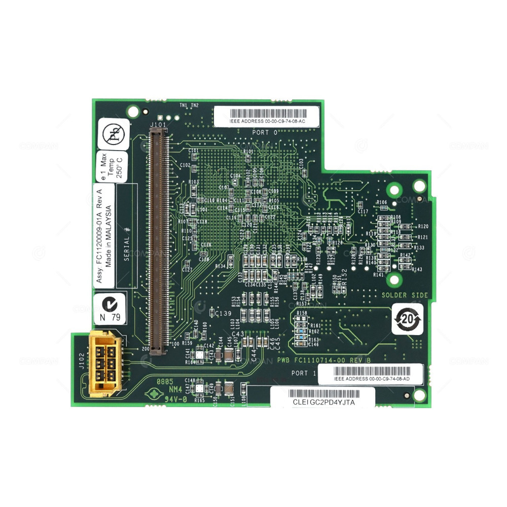 39Y9184 IBM EMULEX LP1105 4GB SFF FIBRE CHANNEL EXPANSION CARD