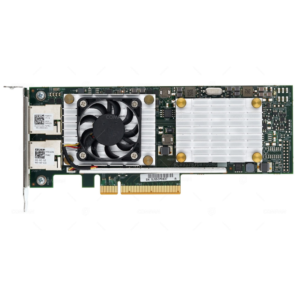 HN10N DELL 57810S DUAL PORT 10GB ADAPTER LOW PROFILE