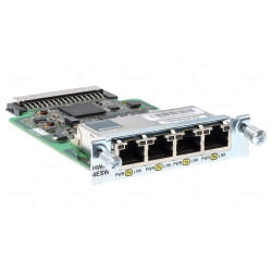 HWIC-4ESW CISCO QUAD PORT 10/100 ETHERNET SWITCH INTERFACE CARD MODULE