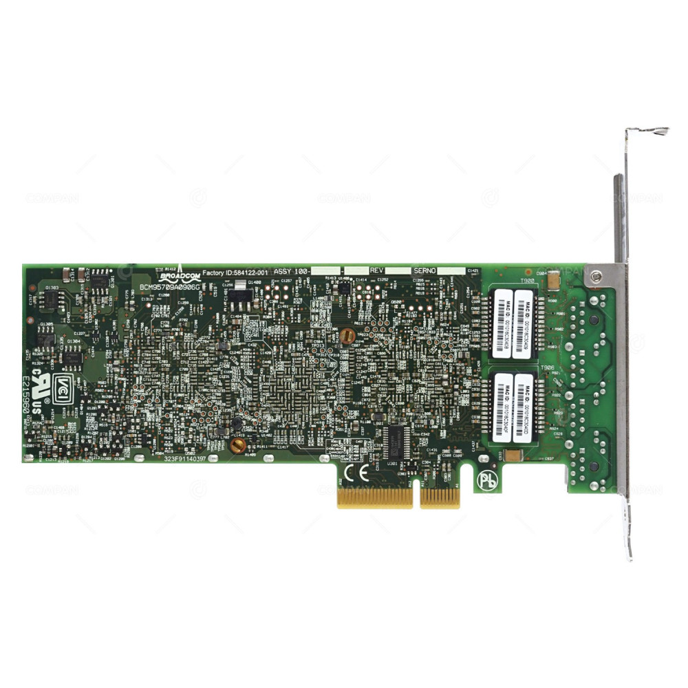 R519P DELL BROADCOM 5709C QUAD PORT 1GB RJ-45 ADAPTER