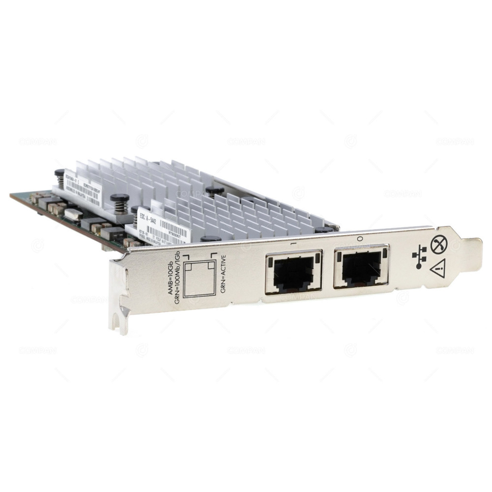 657128-001 HP 530T DUAL PORT 10GB RJ-45 ETHERNET ADAPTER PCI-E