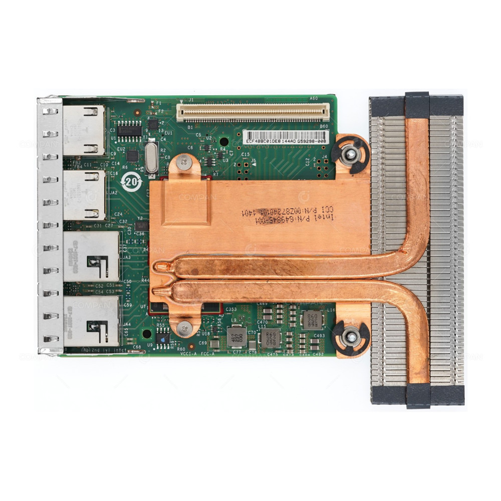98493 DELL INTEL X540 2X 1GB RJ-45 2X 10GB RJ45 NETWORK DAUGHTER CARD FOR R620