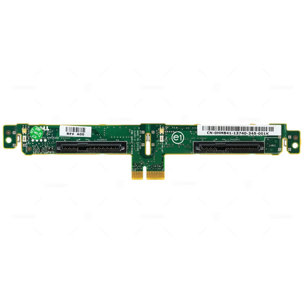 HM841 DELL BACKPLANE 2-BAY HDD SAS SATA 2.5 SFF FOR POWEREDGE M600 M605 M805 M910 0HM841