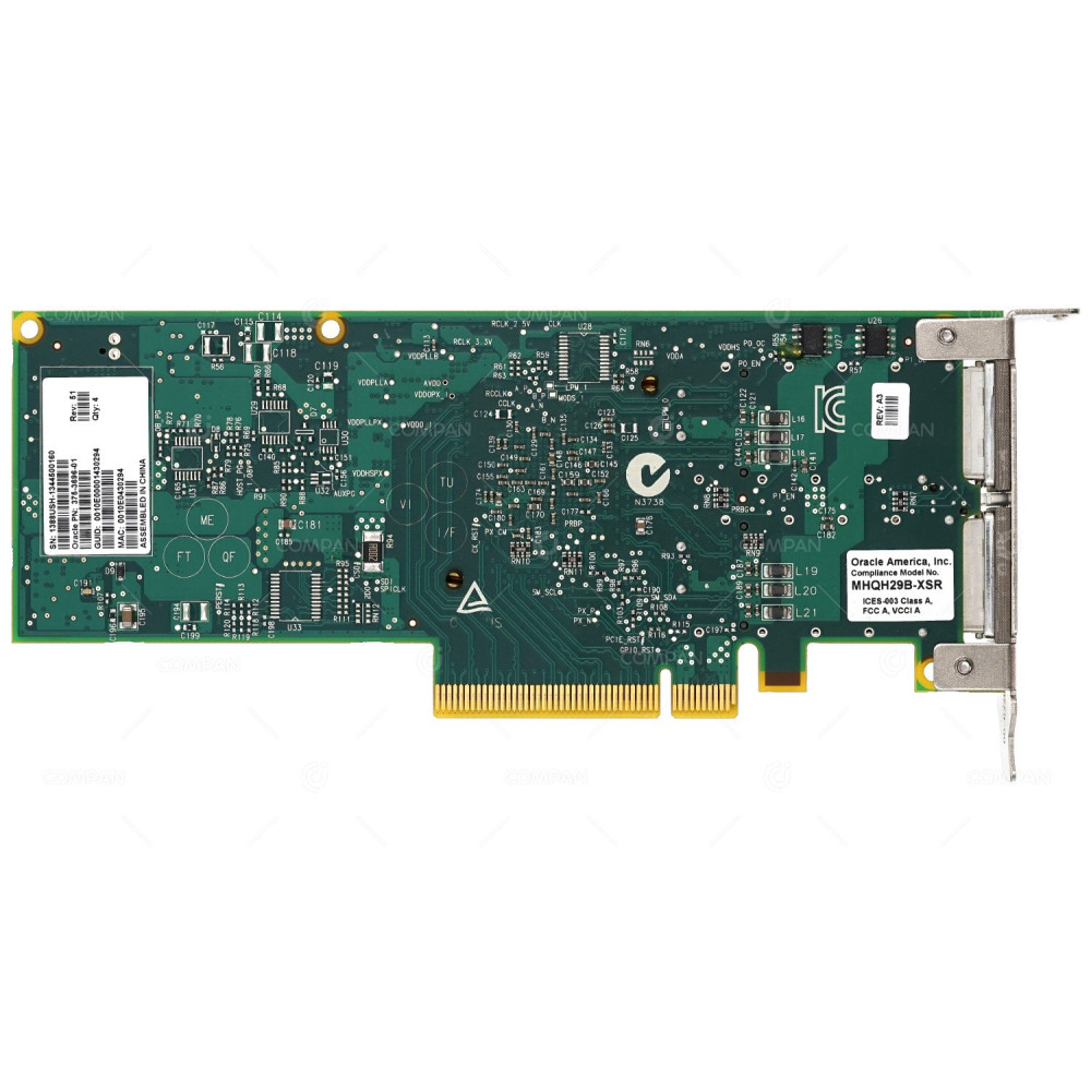 375-3696-01 SUN ORACLE 40GBPS QDR DUAL PORT INFINIBAND ADAPTER CARD