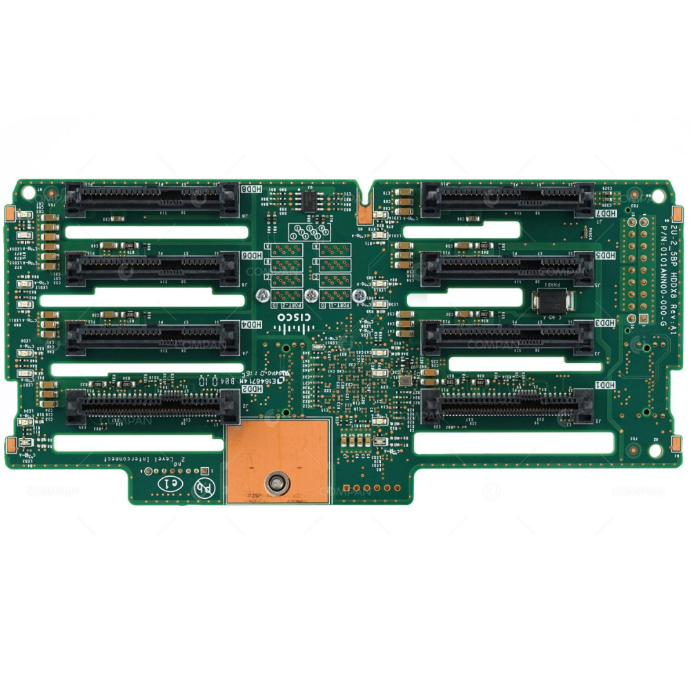 CS073-14914-04 CISCO BACKPLANE 8-BAY 2.5 SFF SAS HDD WITH CABLE X2 FOR UCS C240 M4 0101ANN00-000-G