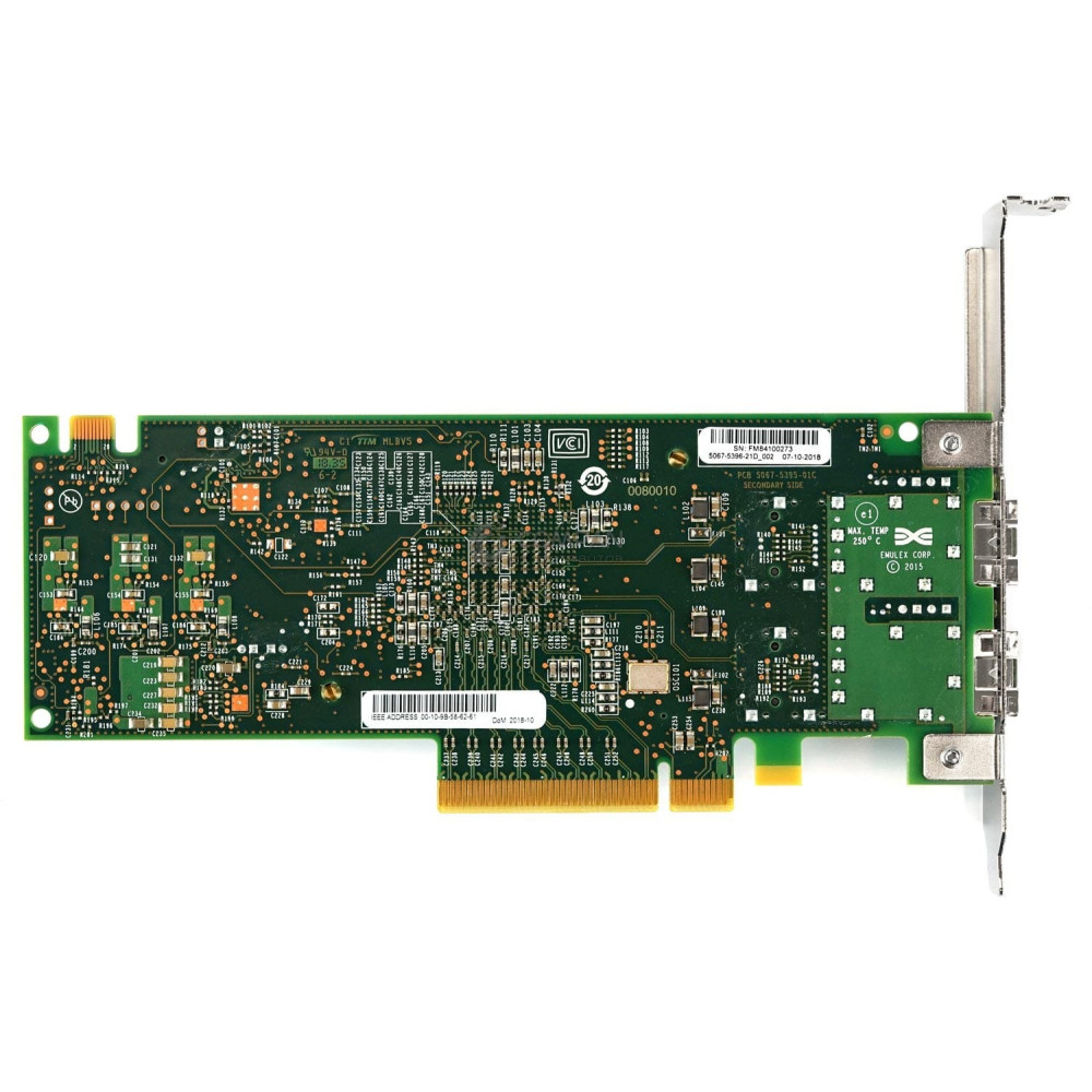 MHFHK DELL EMULEX LPE32002 32GB SFP+ DUAL PORT FC ADAPTER