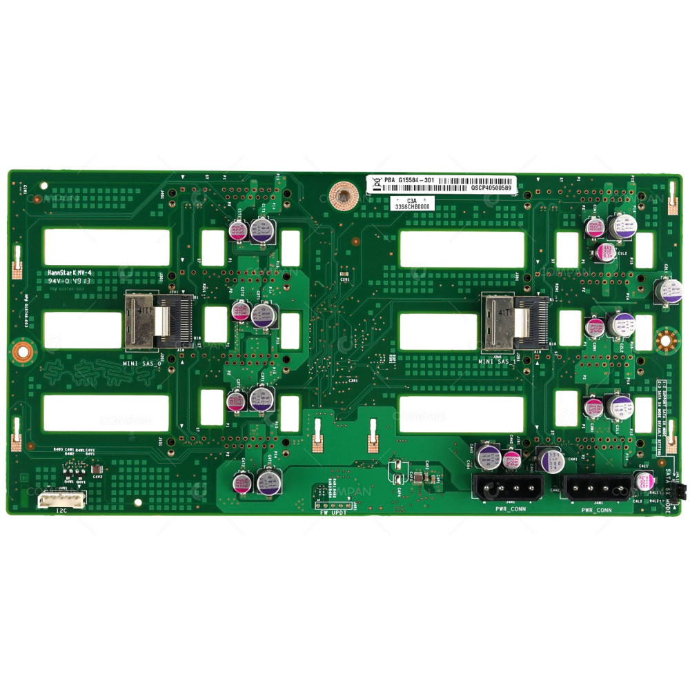 G15584-301 INTEL BACKPLANE 8-BAY 3.5 LFF HDD SAS SATA HOT-SWAP FOR WORKSTATION P4000 T4083I G4V2 DAS6CTH14C0