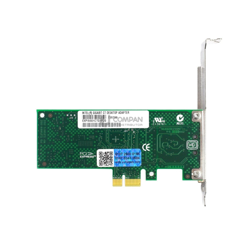 E25867-006 INTEL PRO/1000 SINGLE PORT SERVER ADAPTER PCI-E