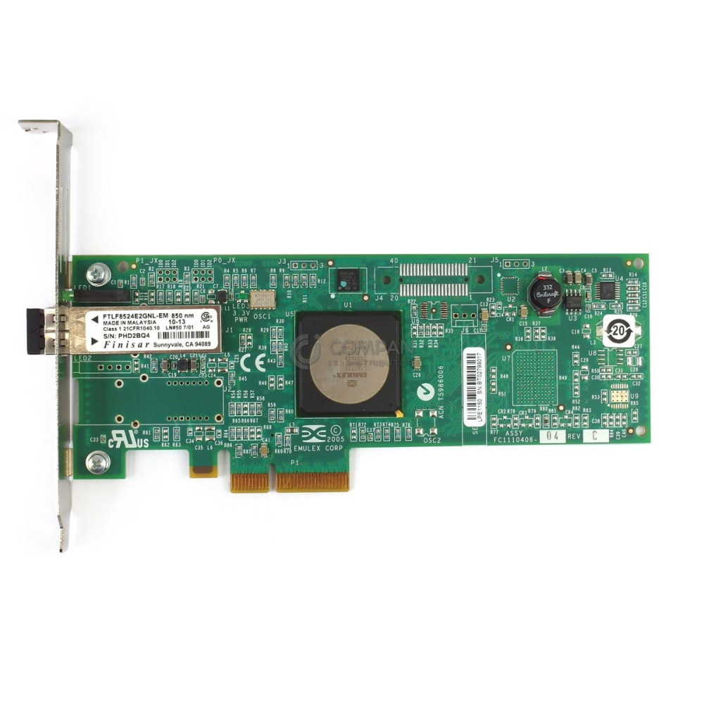 397739-001 HP LPE1150  4GB PCIE FC SINGLE PORT ADAPTER