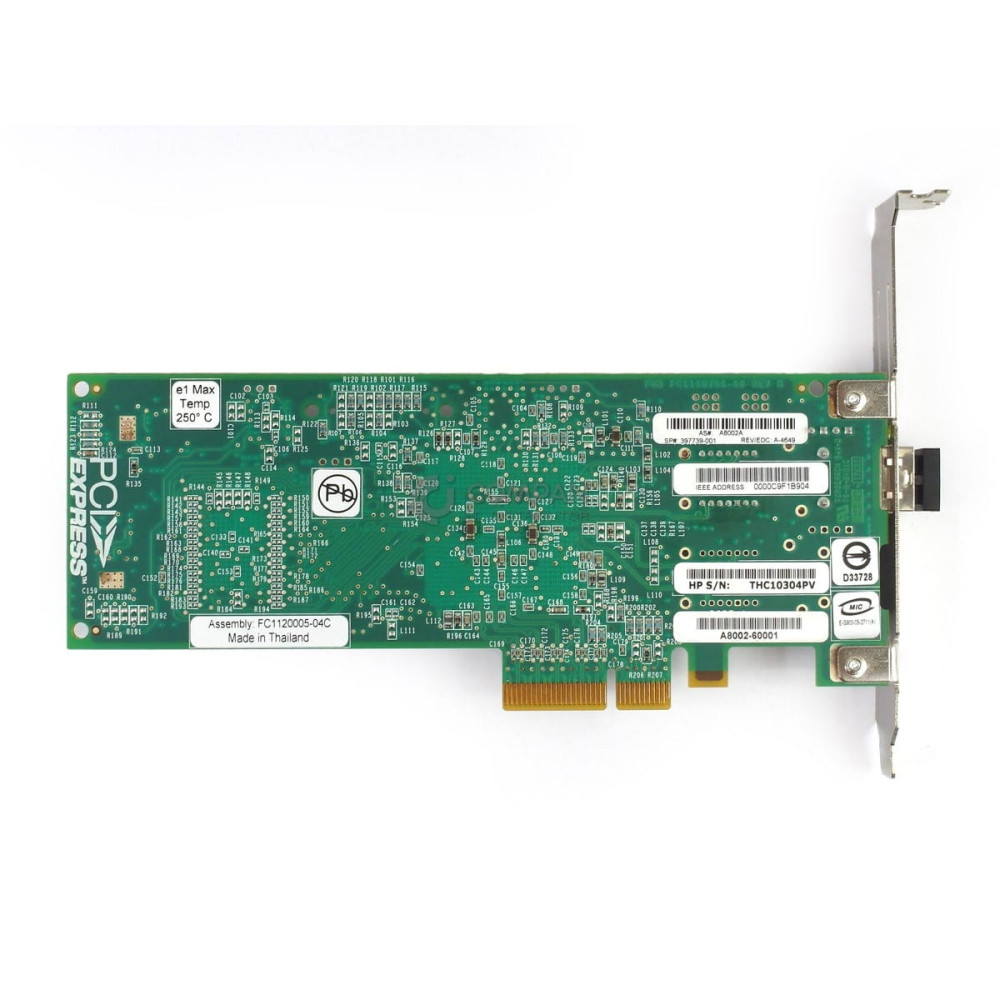 397739-001 HP LPE1150  4GB PCIE FC SINGLE PORT ADAPTER