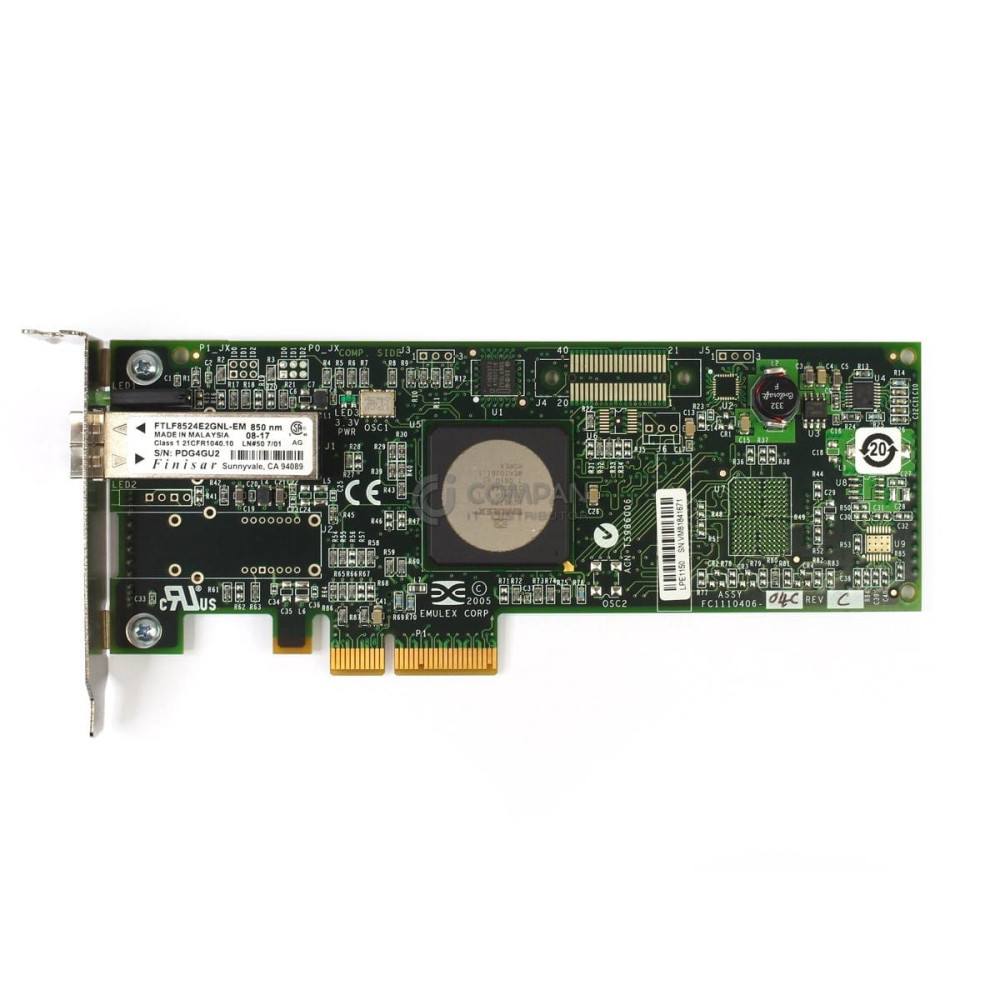 397739-001 LP HP LPE1150  4GB PCIE FC SINGLE PORT ADAPTER LOW PROFILE