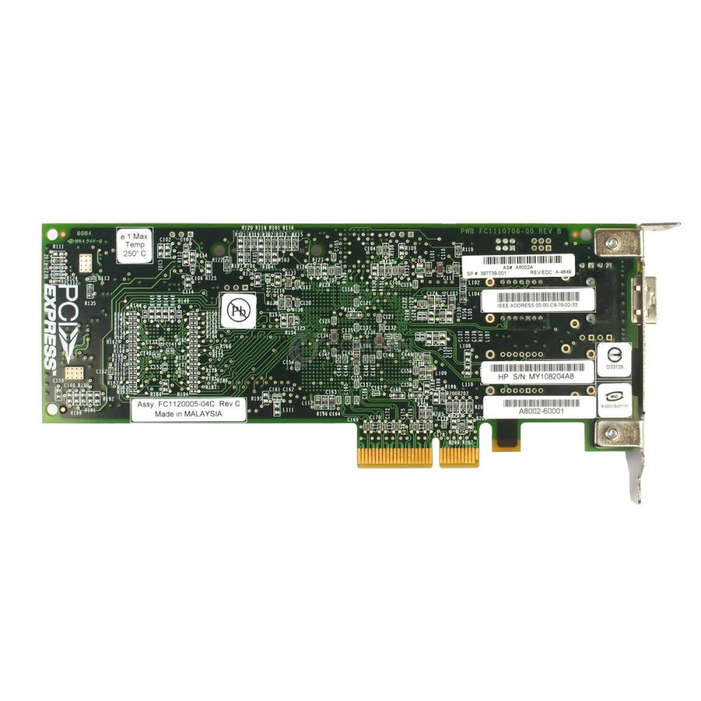 397739-001 LP HP LPE1150  4GB PCIE FC SINGLE PORT ADAPTER LOW PROFILE