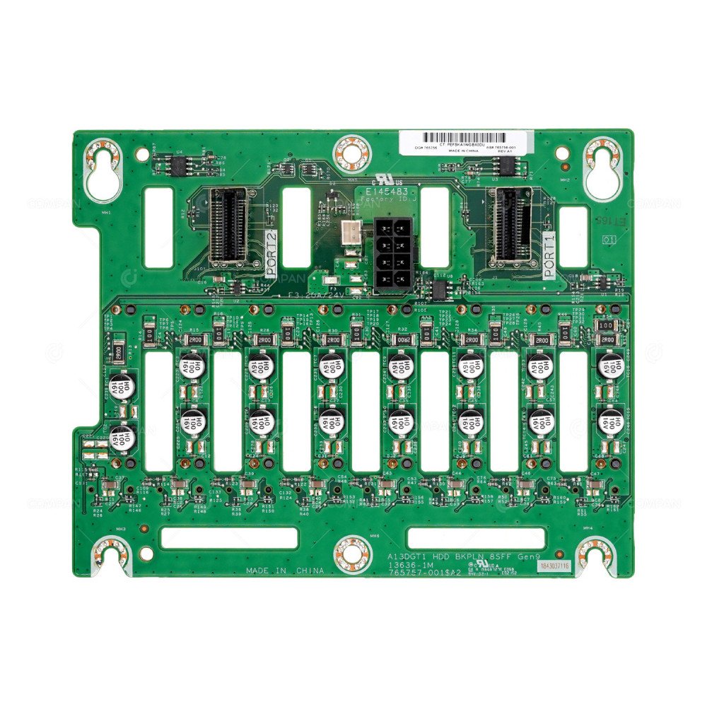 765756-001 HP BACKPLANE 8SFF 2.5 FOR ML110 G9 ML350 G10 A13DGT1, 765757-001