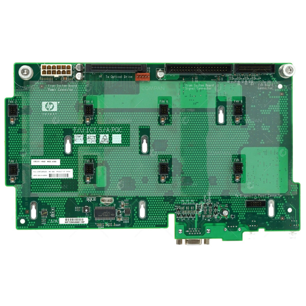 AB419-60004 HP FAN / DISPLAY / FRONT BUTTON CONTROL BOARD FOR INTEGRITY RX2660 B1-4642, 4709