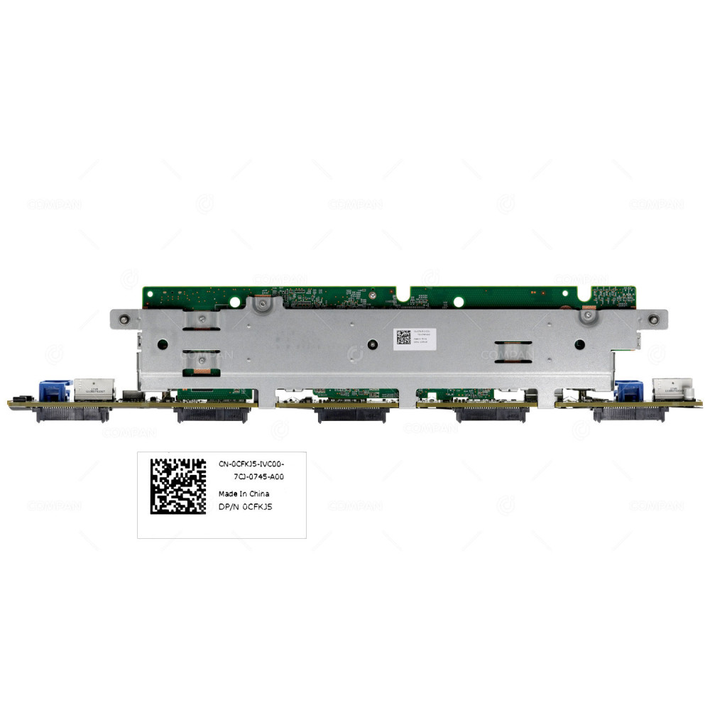 CFKJ5 DELL 2.5 SFF 10 BAY NVME BACKPLANE FOR R640 XC640 0CFKJ5, 91P78, 091P78, Y0DFT, 0Y0DFT