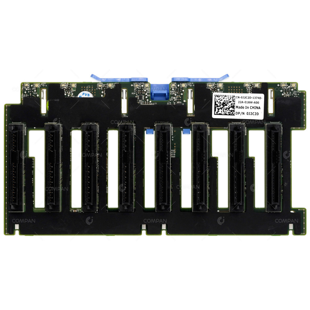 J2C2D DELL 8 BAY 2.5 SFF SAS SATA BACKPLANE FOR R720 R820 0J2C2D