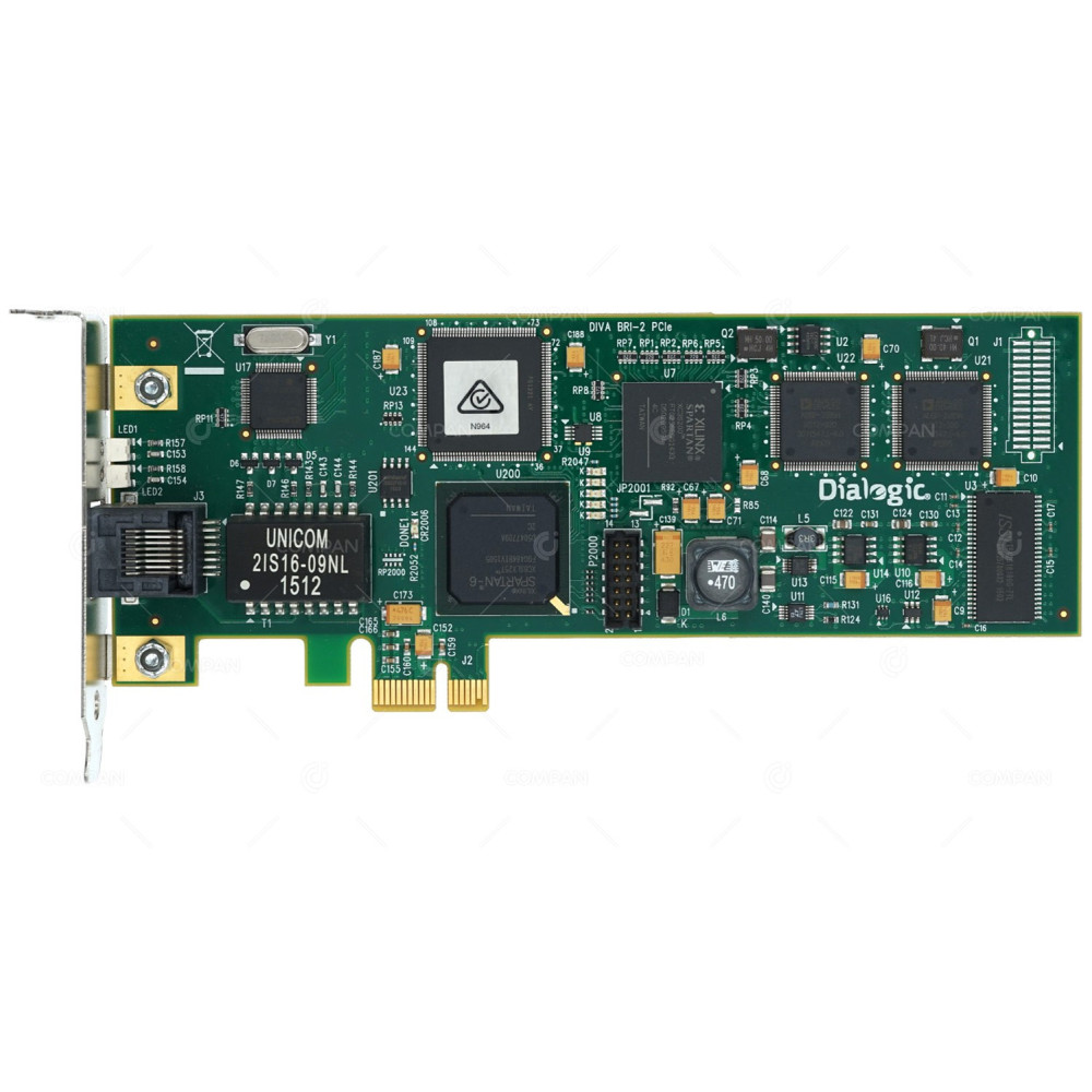803-040-01 DIALOGIC DIVA BRI-2 PCIE V2 TERMINAL ADAPTER