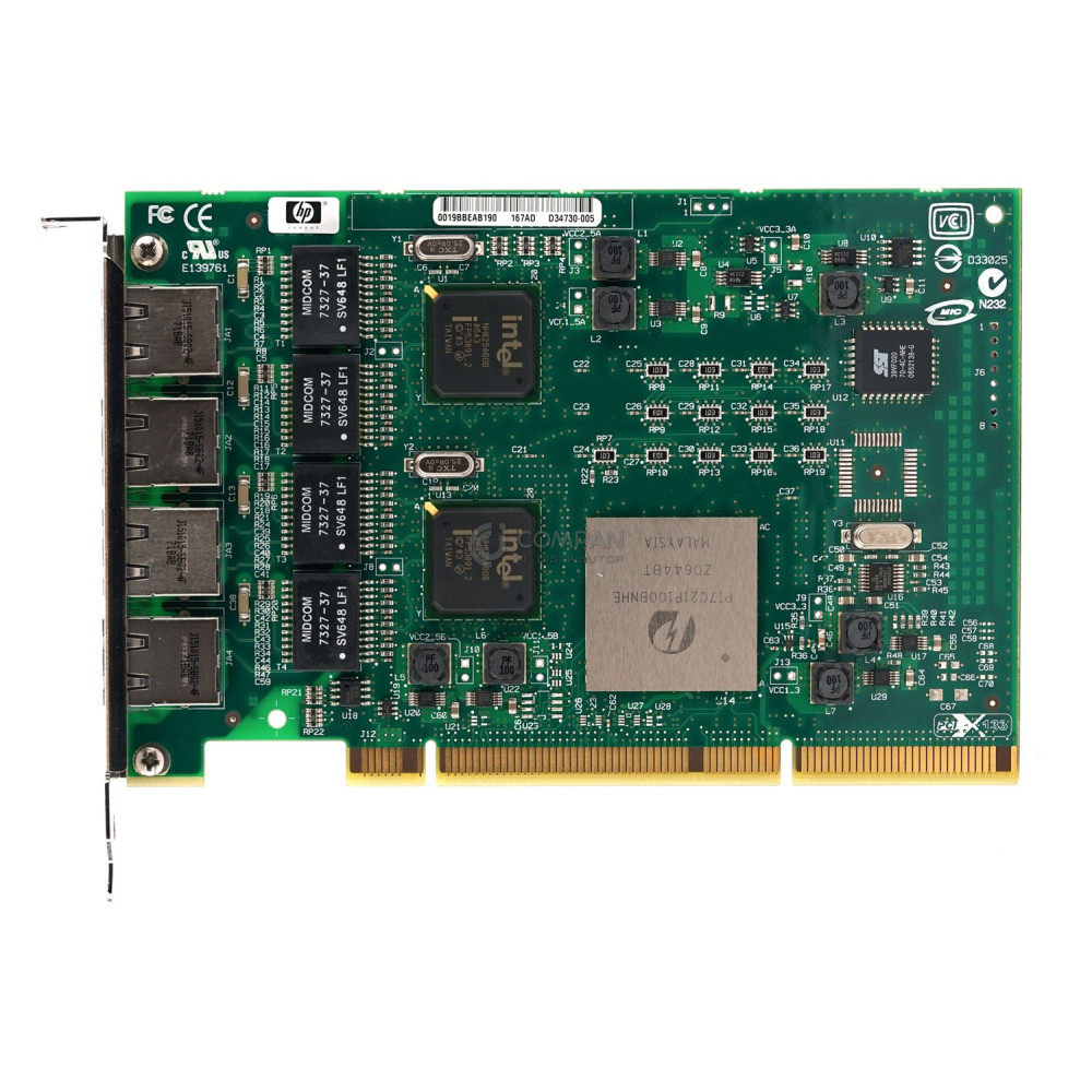 389996-001 HP NC340T 4-PORT GIGABIT ADAPTER PCI-X