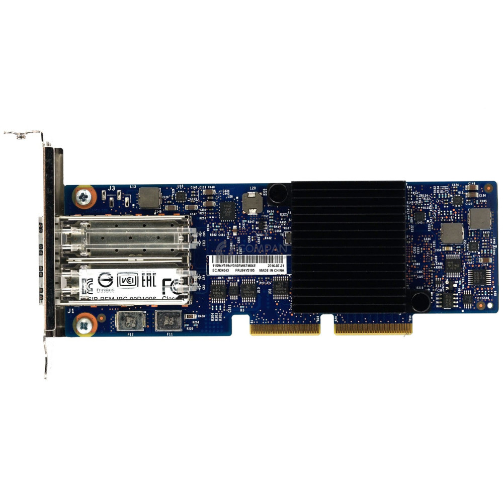 94Y5195 LP IBM VFA5 ML2 DUAL PORT 10GBE SFP+ ADAPTER LOW PROFILE