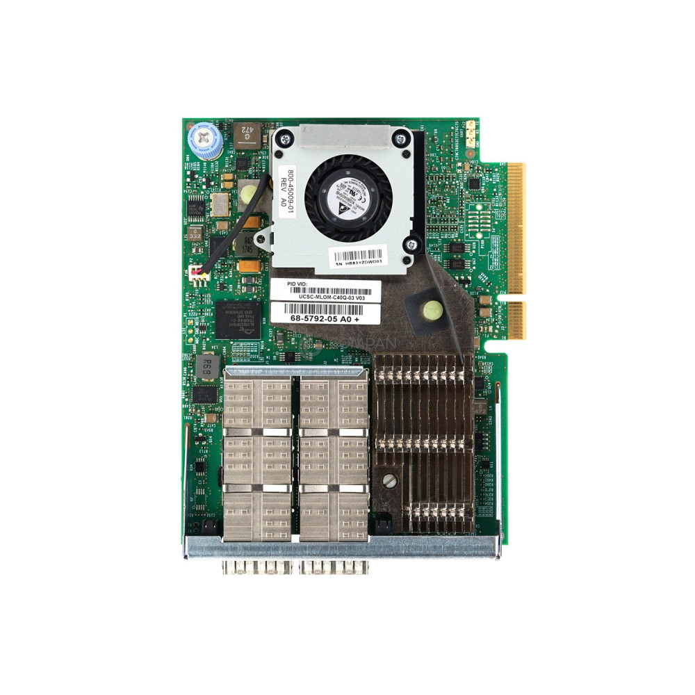 UCSC-MLOM-C40Q-03 CISCO DUAL PORT 40GB QSFP NETWORK INTERFACE CARD 68-5792-05 A0