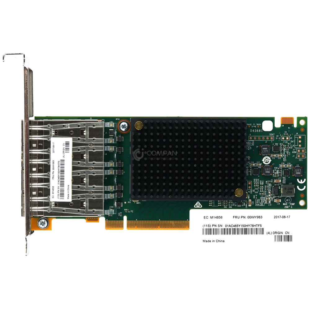00WY983 IBM 16GB 4-PORT FIBRE CHANNEL ADAPTER