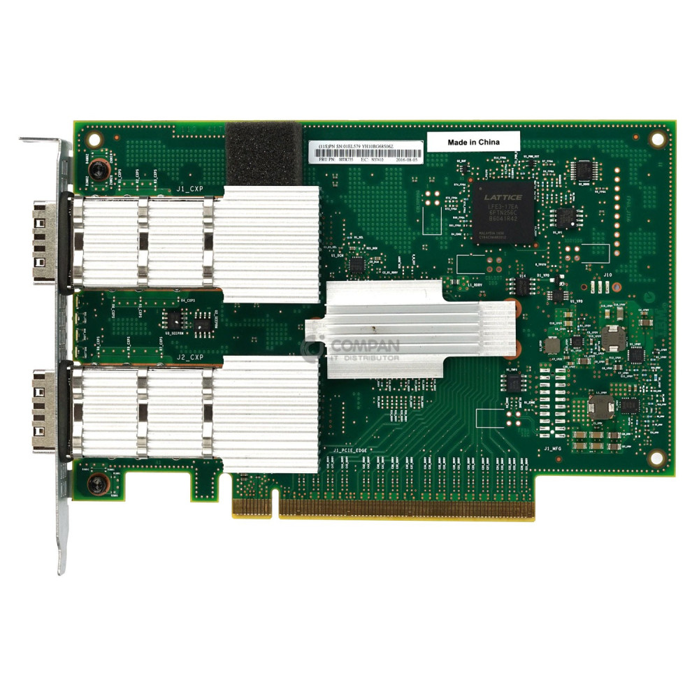 2CE2 IBM PCIE3 OPTICAL ADAPTER SUPPORTS THE ATTACHMENT OF ONE PCIE3 6-SLOT FANOUT MODULE IN A EMX0 PCIE GEN3 I/O EXPANSION DRAWER PSERIES POWER8