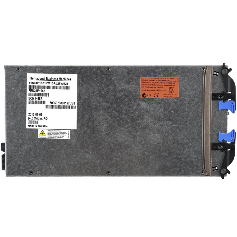 31P1665 IBM 4-PORT 8GB SFP FIBRE CHANNEL I/O ADAPTER FOR U1400