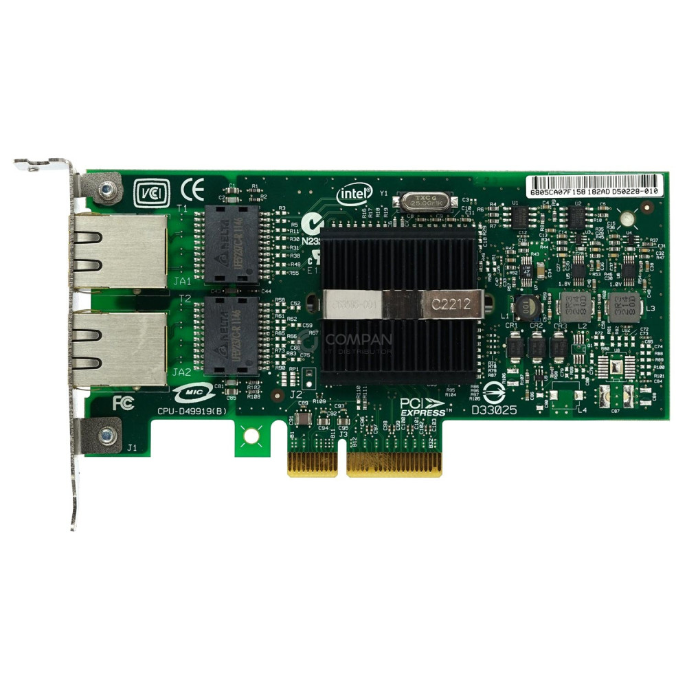 GQ-SCN7582000N-R LP HITACHI INTEL PRO 1000 PT DUAL PORT ADAPTER LOW PROFILE