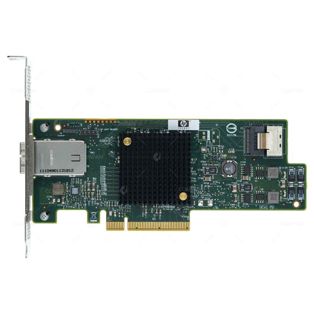 660086-001 HP H222 DUAL PORT 6GB SAS PCI-E HOST BUS ADAPTER