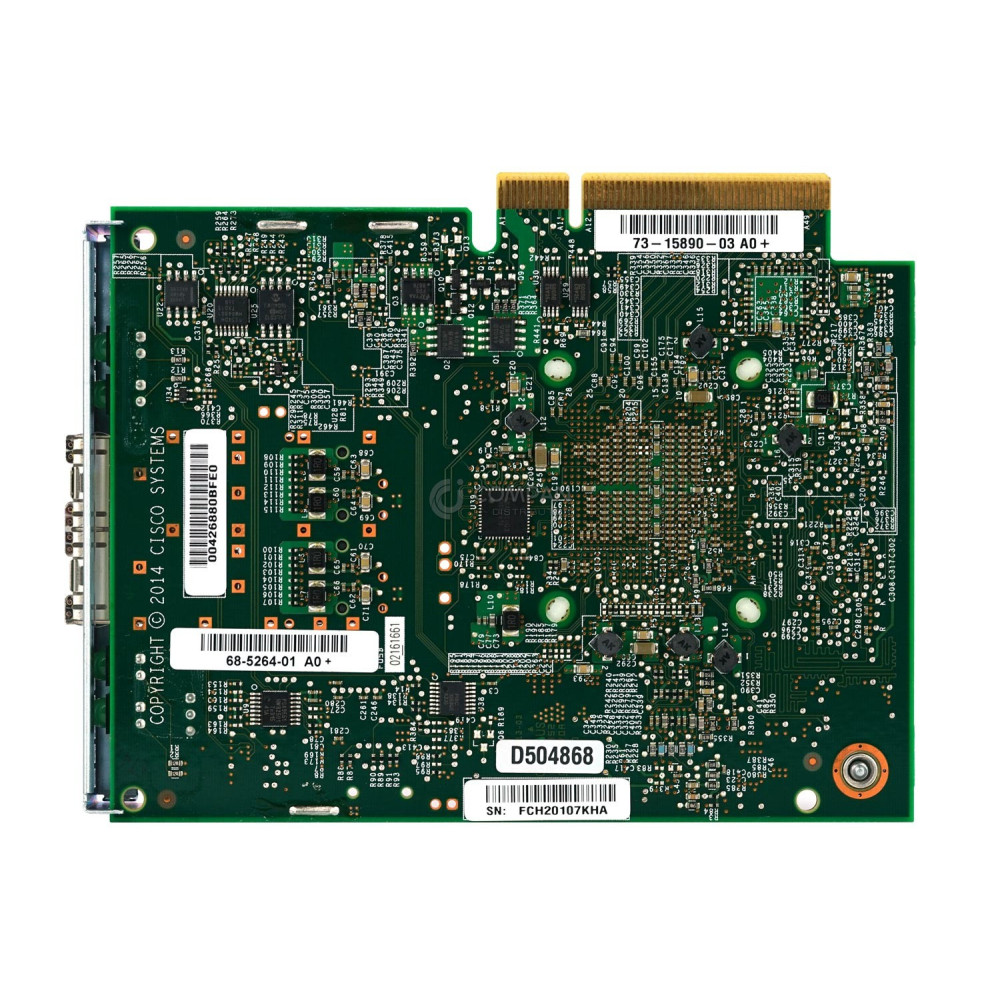 UCSC-MLOM-CSC-02 CISCO UCS VIC1227 10GB SFP+ DUAL PORT VIC MLOM