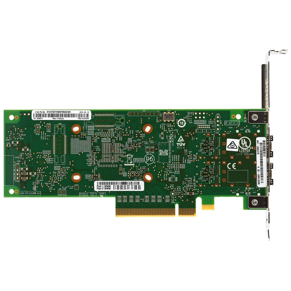01CV763 IBM QLE2692 16GB DUAL PORT ADAPTER