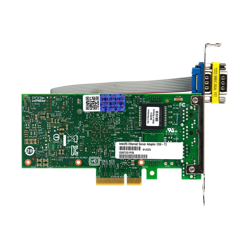 G15137-007 INTEL I350-T2 2PORT 1GB RJ-45 PCI-E ADAPTER FOR EMC CONTROL STATION