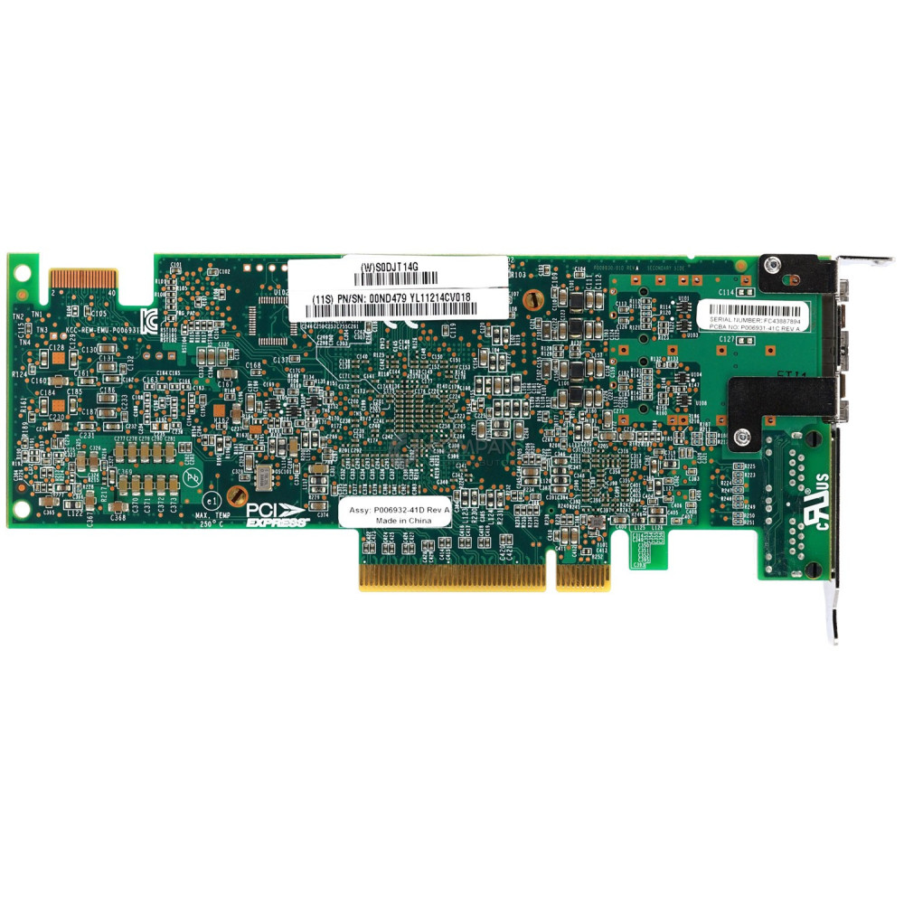 2B93 LP IBM 4-PORT 2x 10GB SFP+ 2x 1GB RJ-45 ADAPTER FOR IBM PSERIES POWER8