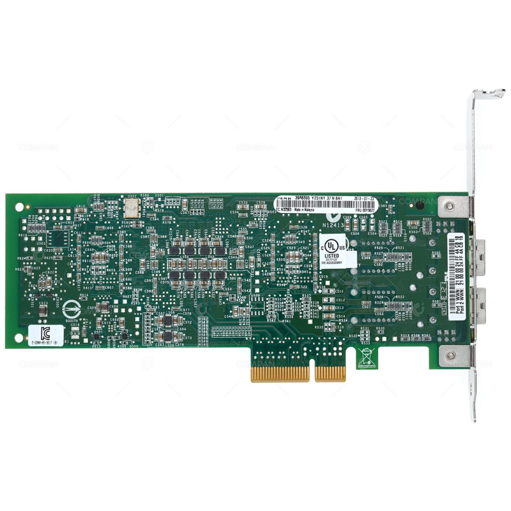 00Y5627 IBM QLOGIC QLE2462 4GB DAL PORT FC ADAPTER