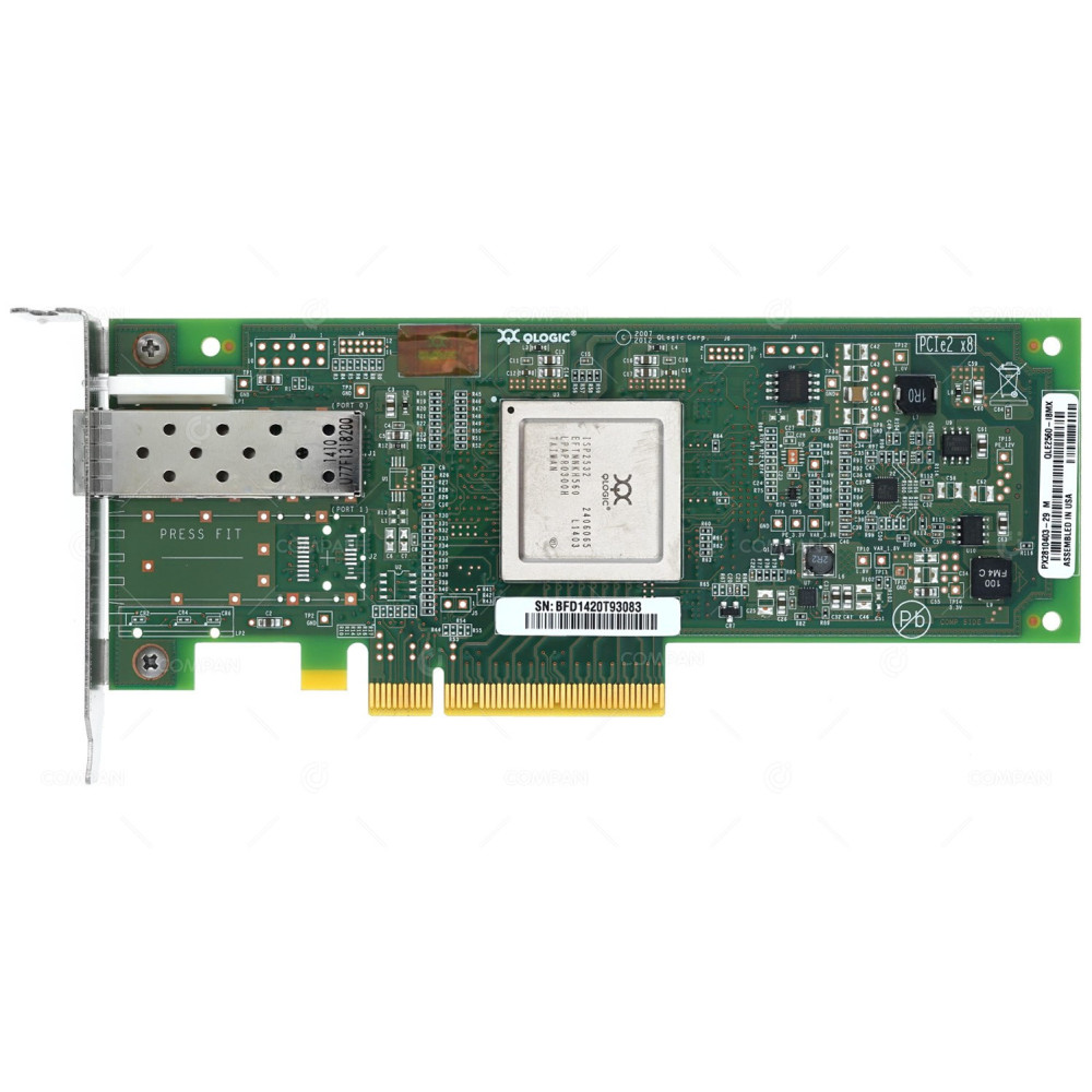 00Y5628 LP IBM QLE2560 8GB SINGLE PORT FC ADAPTER LOW PROFILE