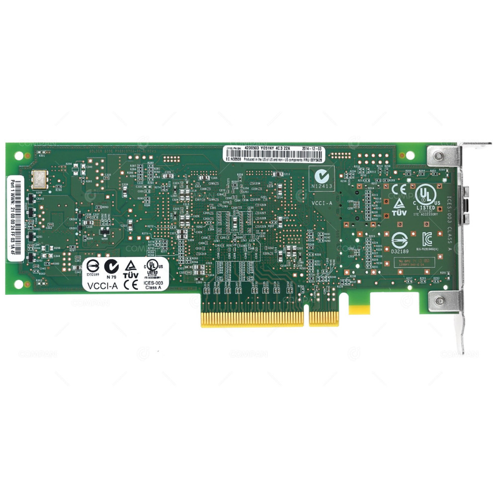 00Y5628 LP IBM QLE2560 8GB SINGLE PORT FC ADAPTER LOW PROFILE